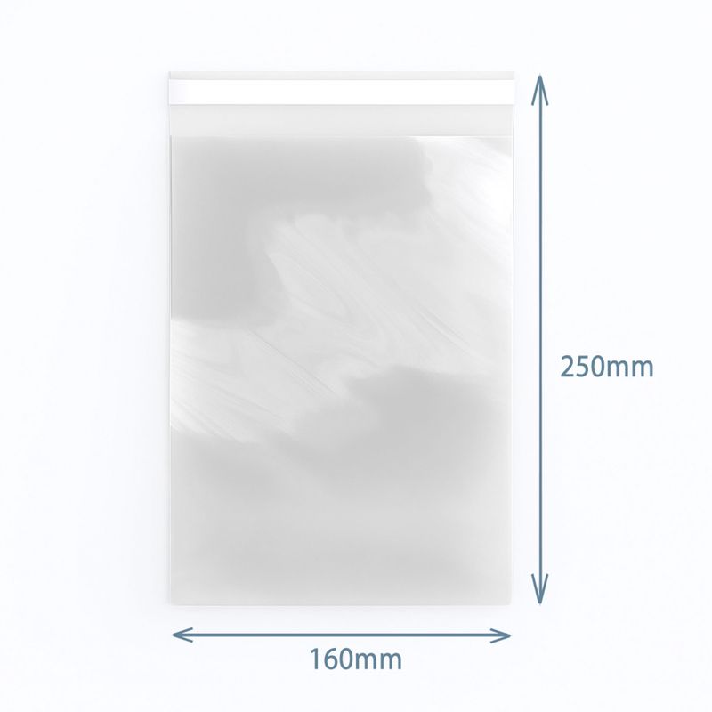 Poly-Prop Bag 160x250mm Reseal