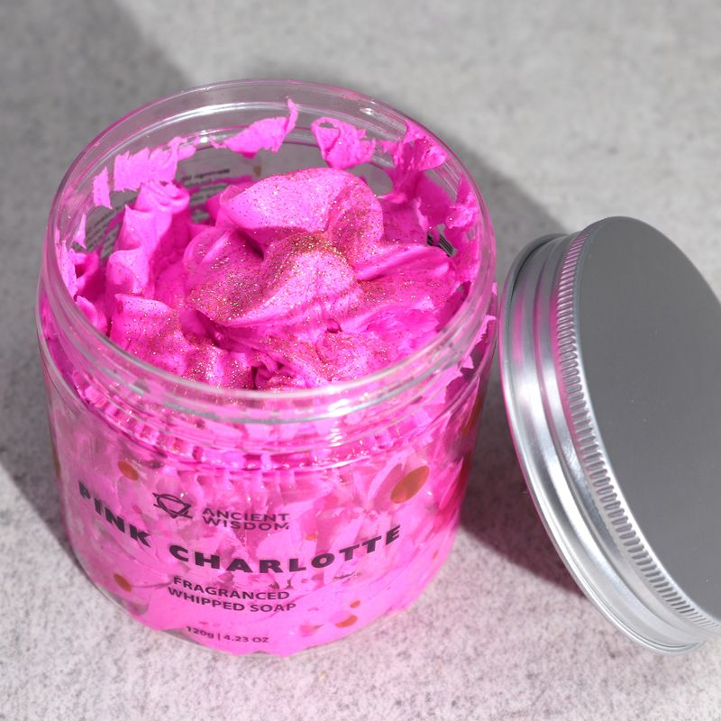 Pink Charlotte Whipped Cream Soap 120g