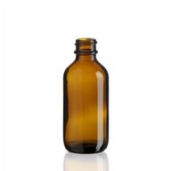 60ml Amber Glass Boston Bottle - No Cap