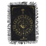 All Seeing Eye - Pendulum Divination Cloth - Black & Gold
