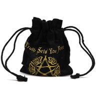 Esoteric Pouches - Black & Gold (4 x 3 Designs) - 10x12cm