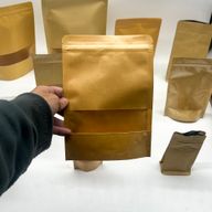Pack of Kraft Window Bag 18x26 cm