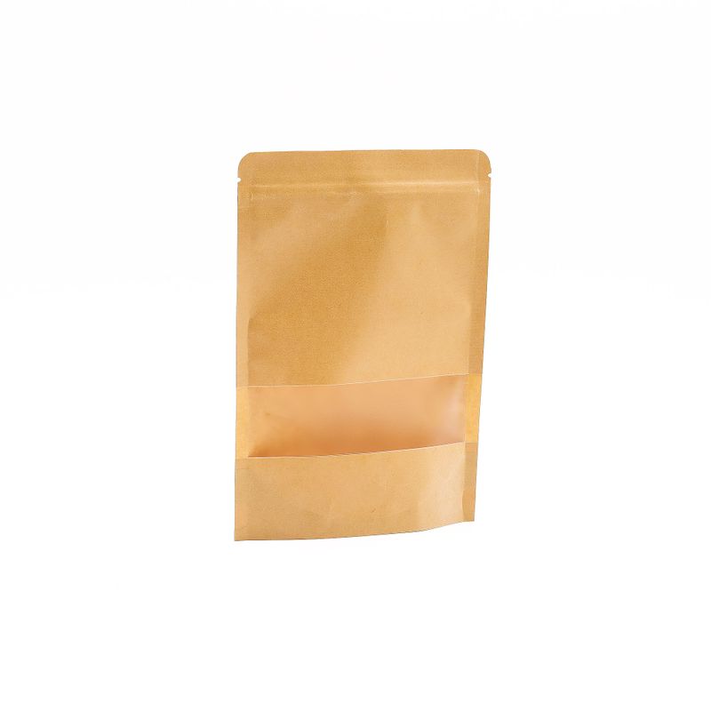 Pack of Kraft Window Bag 16 x24 cm