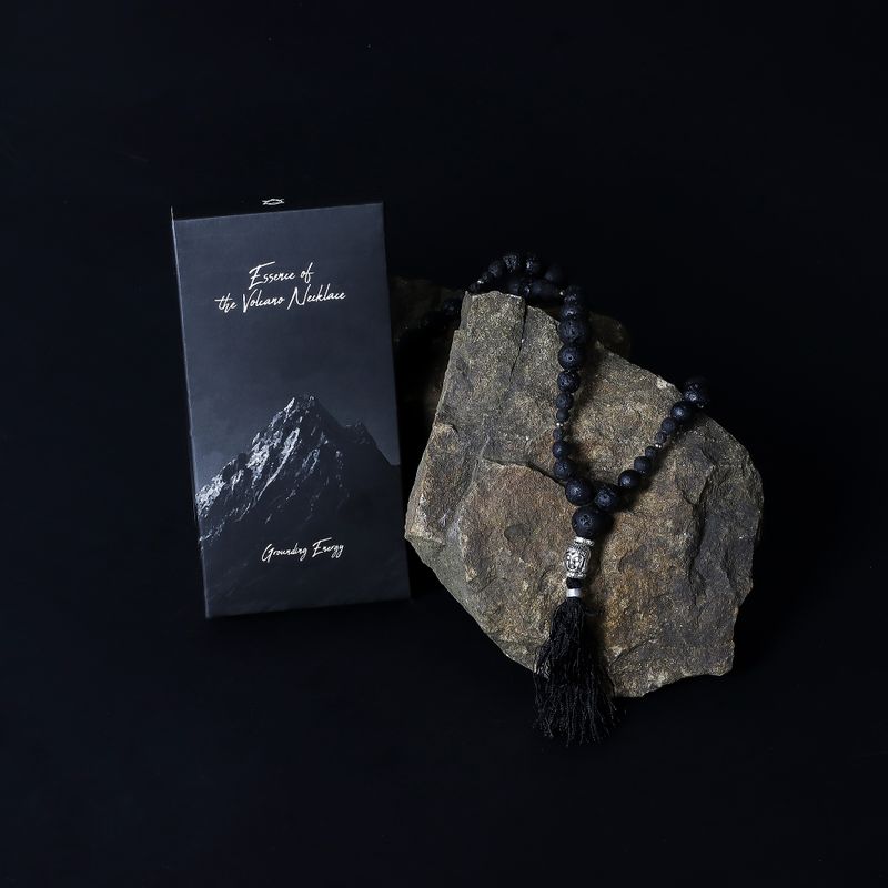 Essence of the Volcano Necklace - Grounding Energy