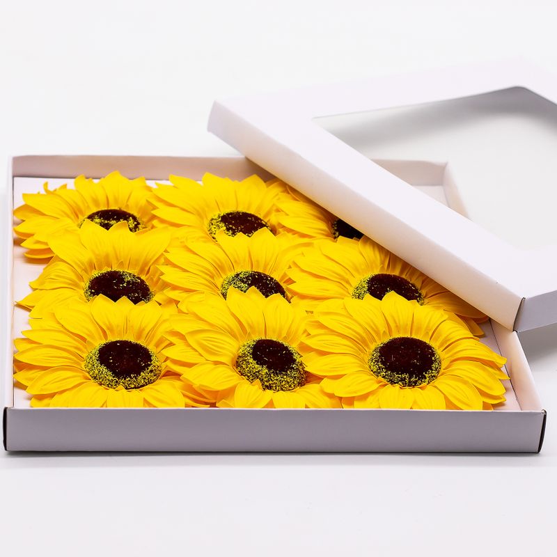 Craft Soap Flower - Jumbo Sunflowers - 14cm