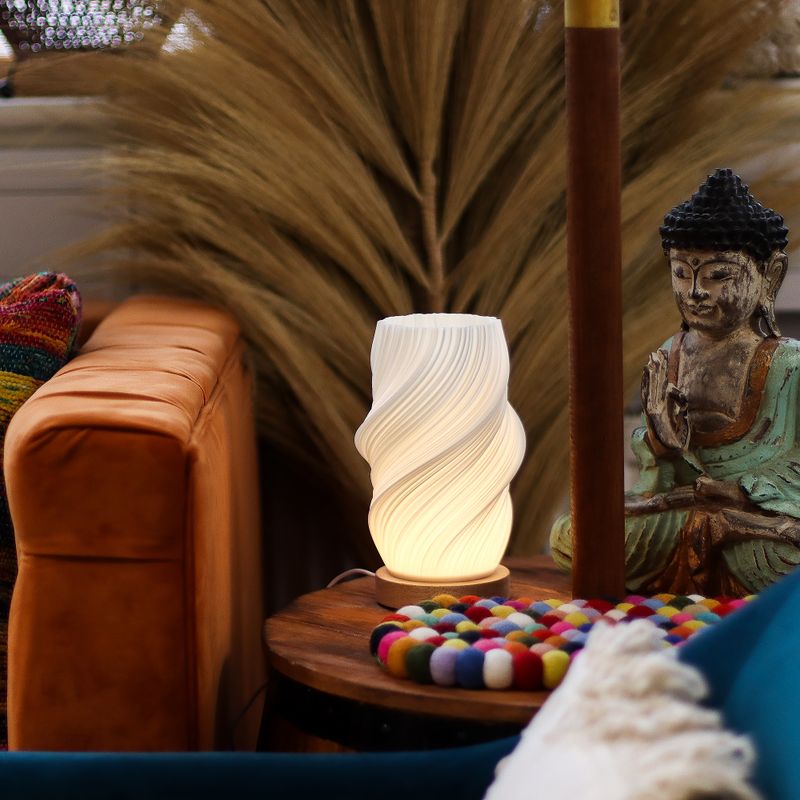 New Wave Lamp - USB-C - 3 Settings - Cloud Twisted