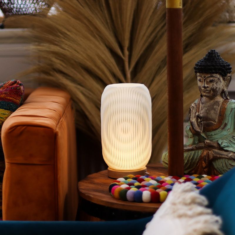 New Wave Lamp - USB-C - 3 Settings - Modern Twisted