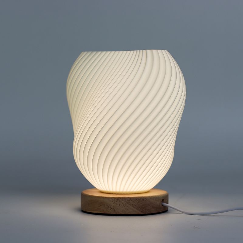 New Wave Lamp - USB-C - 3 Settings - Shell Twisted