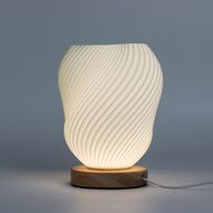 New Wave Lamp - USB-C - 3 Settings - Shell Twisted