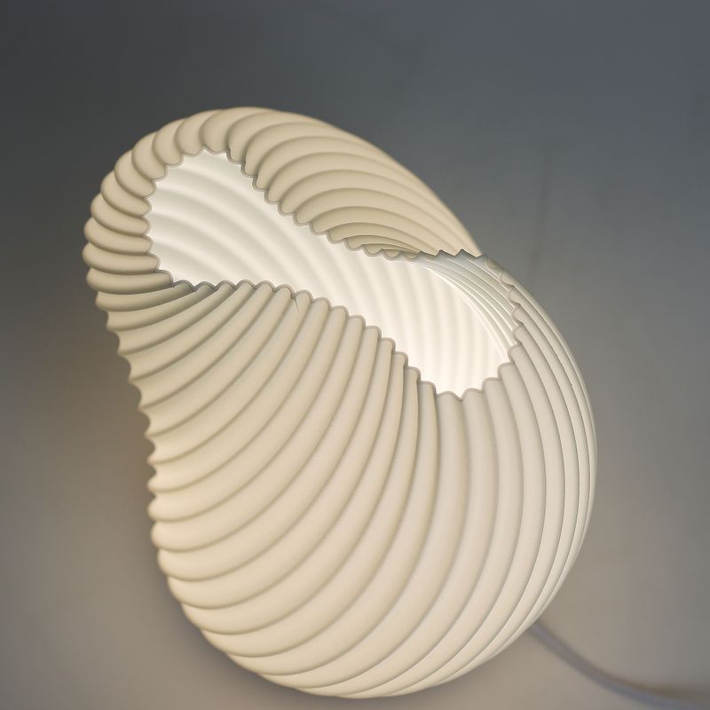 New Wave Lamp - USB-C - 3 Settings - Shell Twisted