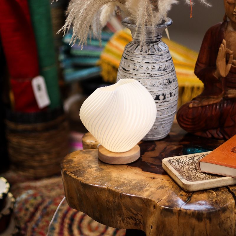 New Wave Lamp - USB-C - 3 Settings - Shell Twisted