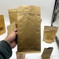 Med Coffee Bag with Aroma Vent - 13.5x26.5cm (500gm)