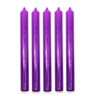 Lilac Dinner Candle
