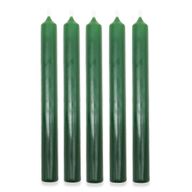 Dark Green Dinner Candle