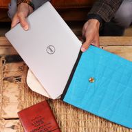 Laptop Padded Pouch - Crazy Yellow - 14oz Stonewash