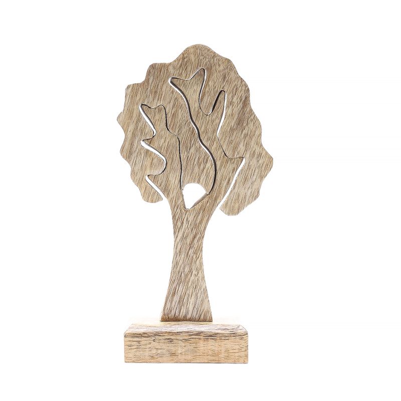 Lost in the Forrest - Single Tree 3D Wooden Decoration - 20x10cm