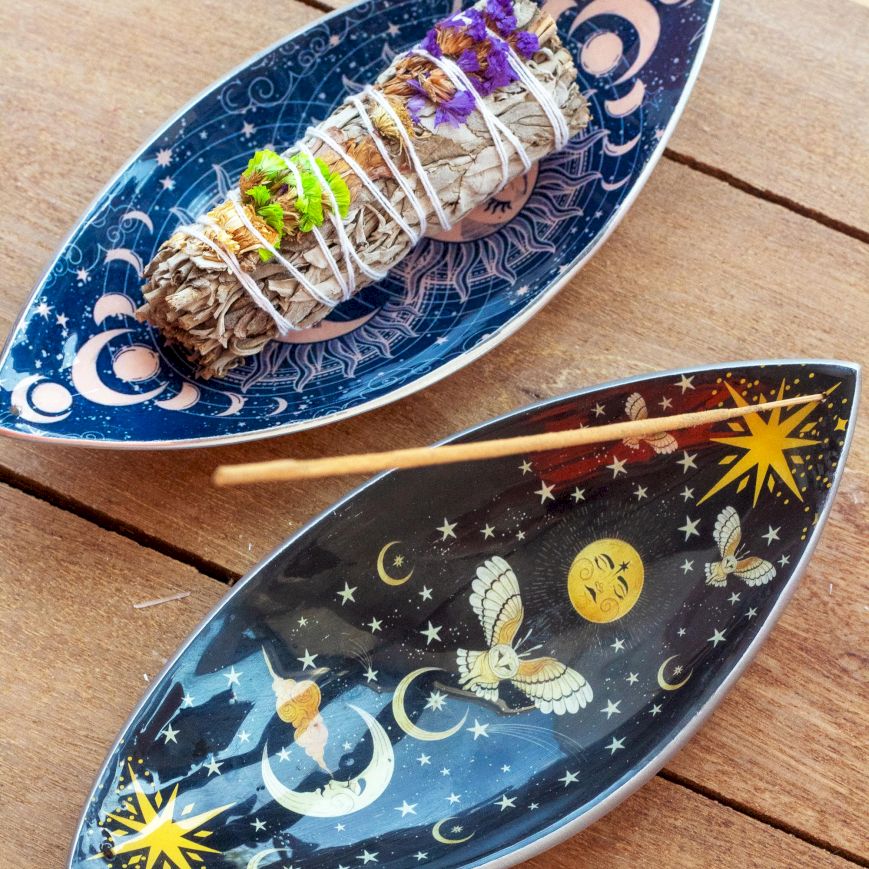 Enamel Incense Bowls
