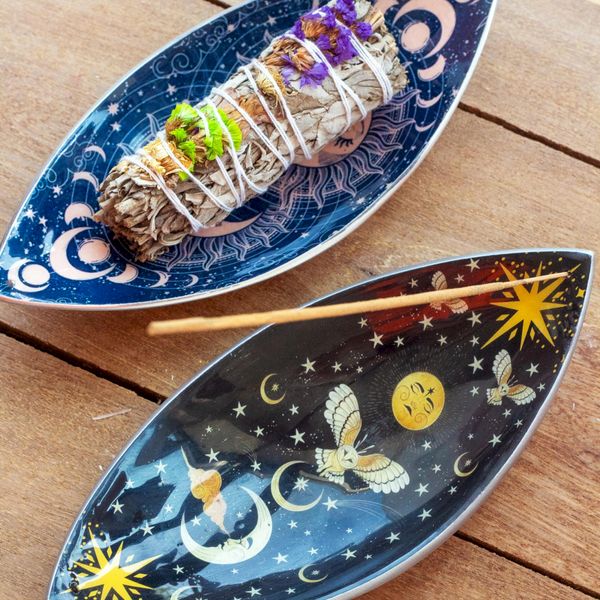 Enamel Incense Bowls