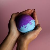 Jumbo Bath Bomb - Amethyst Creed - 180g