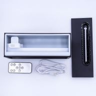 Flame Effect Aroma Diffuser with Birdsound - Black USB - Colour Change