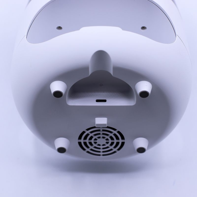 Salt Stone Flame Effect Aroma Diffuser  - White USB - Colour Change and Timer