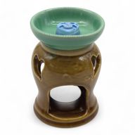 Classic Rustic Oil Burner - Heart Cut-out (assorted)