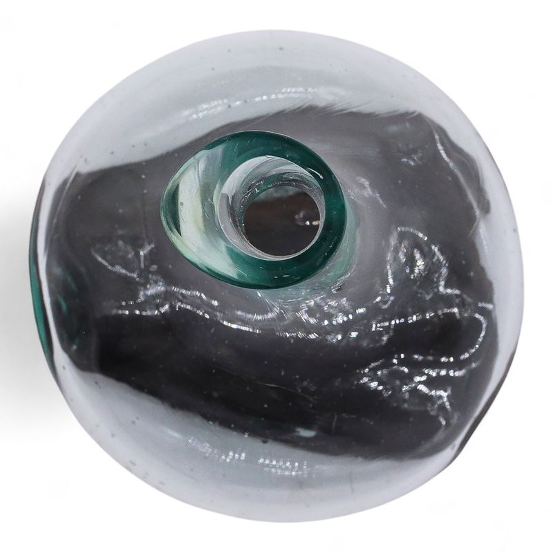 Molten Glass Mini Decanter on Wood
