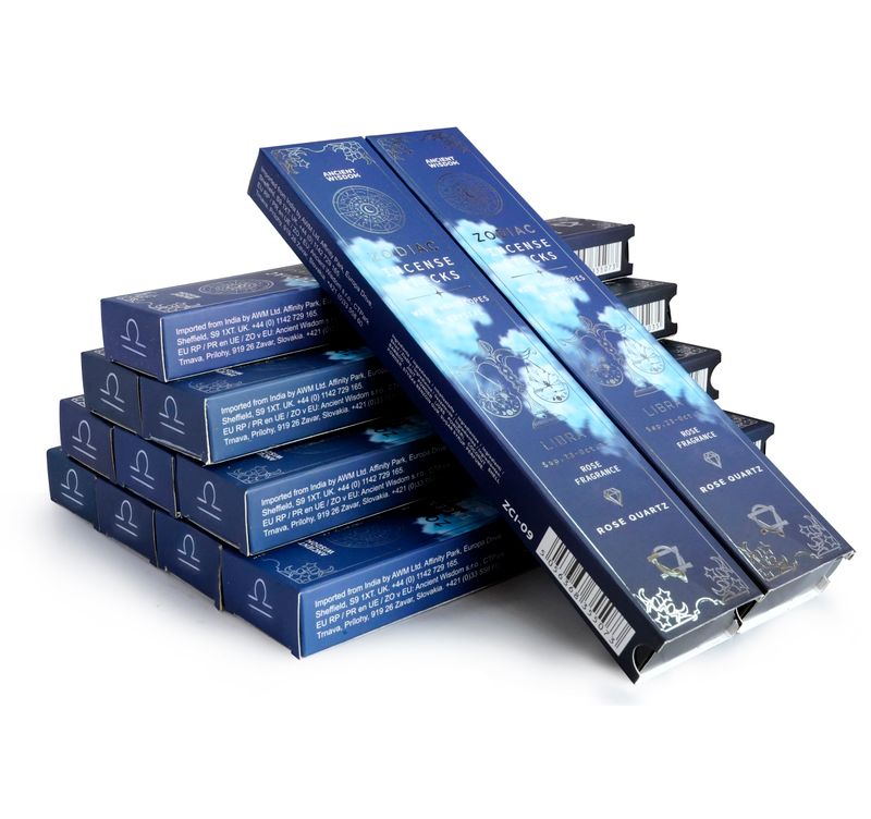 Zodiac Crystal Scents Incense - Starter Set
