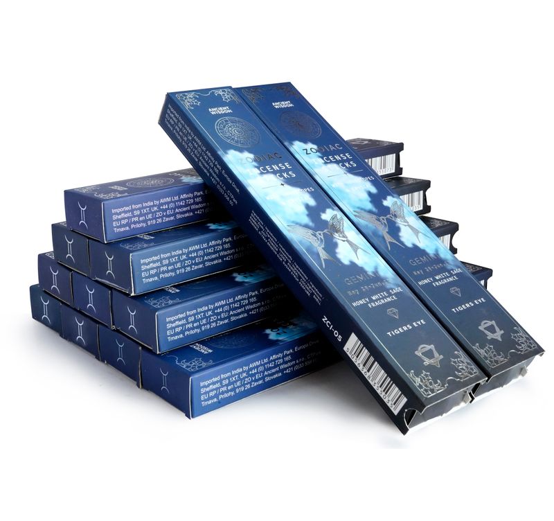 Zodiac Crystal Scents Incense - Starter Set
