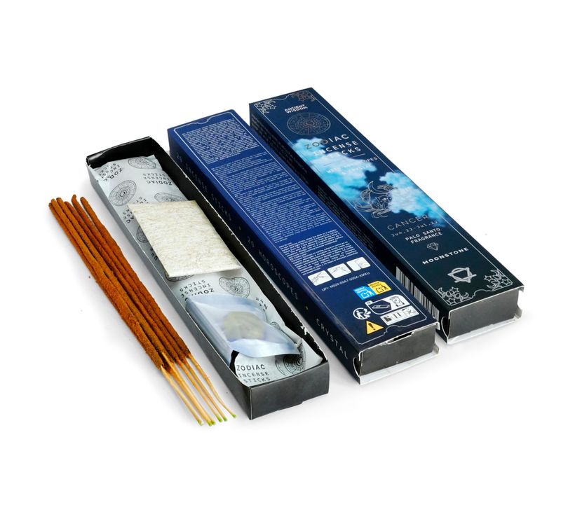 Zodiac Crystal Scents Incense - Starter Set