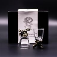 Gift Set of 6 Bottom Up Shot Glasses (50ml) - Mystical Creatures
