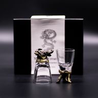 Gift Set of 6 Bottom Up Shot Glasses (50ml) - Mystical Creatures
