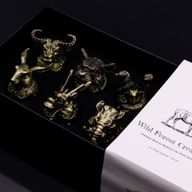 Gift Set of 6 Bottom Up Shot Glasses (50ml) - Mystical Creatures