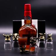 Gift Set of 6 Bottom Up Shot Glasses (50ml) - Mystical Creatures