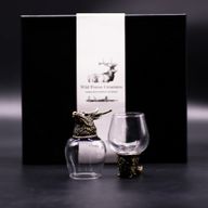Gift Set of 6 Bottom Up Glasses (100ml) - Wild Forrest Creatures