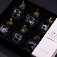Gift Set of 6 Bottom Up Glasses (100ml) - Wild Forrest Creatures
