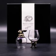 Gift Set of 6 Bottom Up Glasses (100ml) - Mystical Creatures