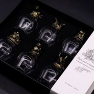 Gift Set of 6 Bottom Up Glasses (100ml) - Mystical Creatures