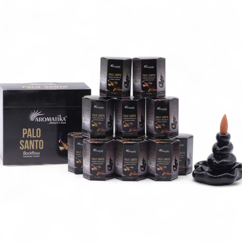 Aromatika Masala Backflow Incense - Palo Santo