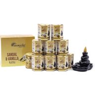 Aromatika Masala Backflow Incense - Sandalwood & Vanilla