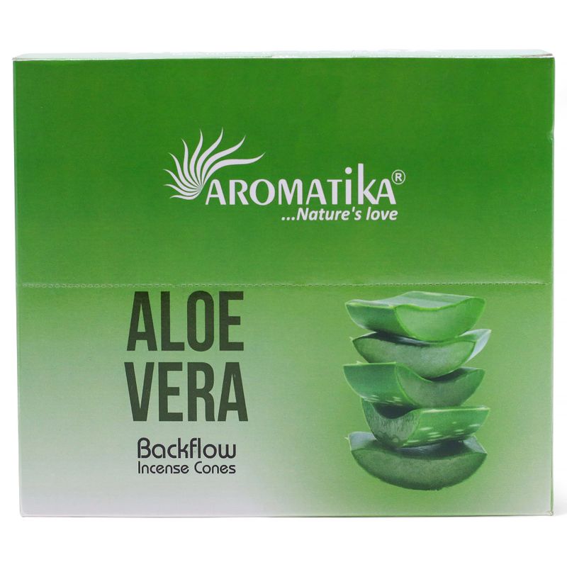 Aromatika Masala Backflow Incense - Aloe Vera