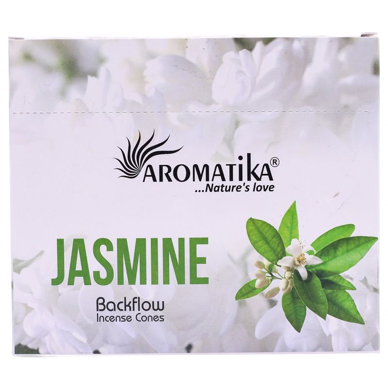 Aromatika Masala Backflow Incense - Jasmine