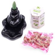 Aromatika Masala Backflow Incense - Jasmine