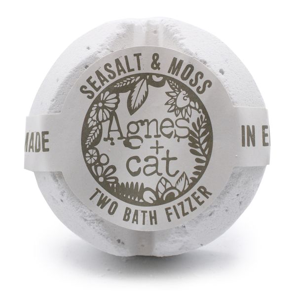 Bath Fizzer 210g  - Seasalt and Moss