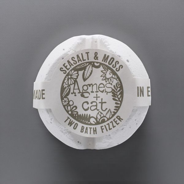 Bath Fizzer 210g  - Seasalt and Moss