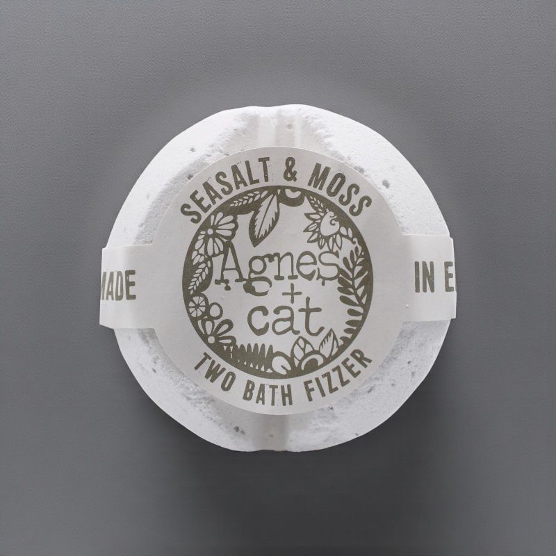 Bath Fizzer 210g - Seasalt and Moss