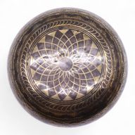 Engraved - Huge Vibrational Feet Standing Bowl - 50x20cm - 10.7kg