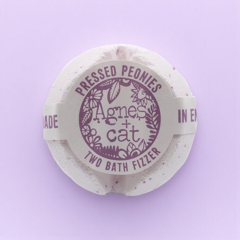 Bath Fizzer 210g - Pressed Peonies