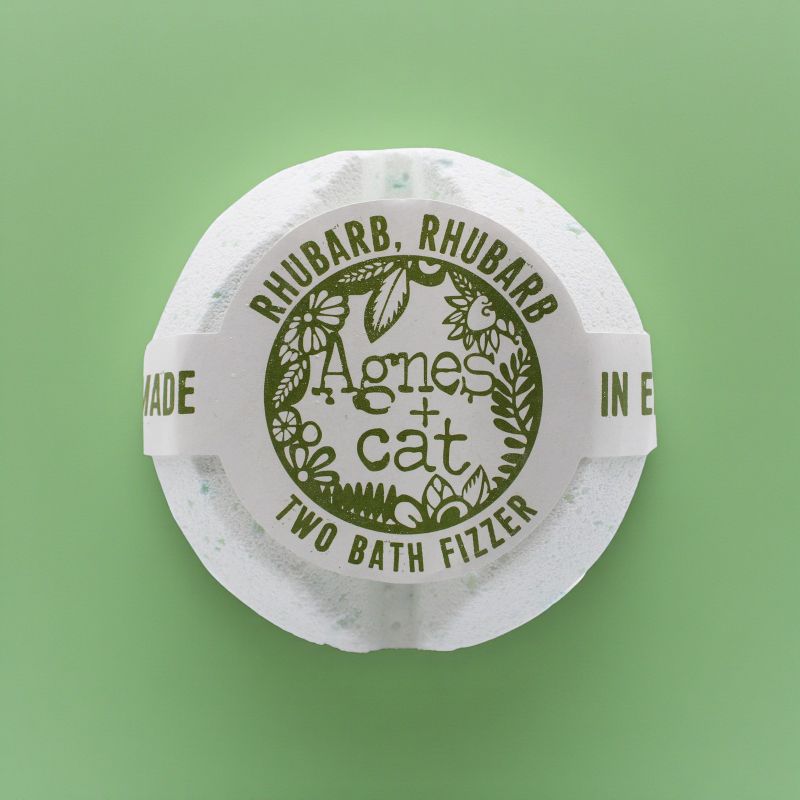 Bath Fizzer 210g - Rhubarb Rhubarb