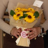 Large Sunflowers Bouquet - Love is Eternal - Gift Card